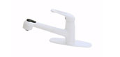 Price Pfister T533-5WW Genesis Pull-Out Single Handle Kitchen Faucet White
